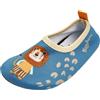 Playshoes Scarpe Unisex per Sport Acquatici per Bambini a Piedi Nudi, Giungla, 24/25 EU