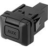 X AUTOHAUX 39112-SNA-A01 per Honda Civic 2006-2011 Adattatore Aux Stereo Aux Ingresso Audio Jack Radio Riparazione Auto
