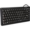 CHERRY Compact-Keyboard G84-4100, layout americano, tastiera QWERTY, tastiera cablata, design compatto, meccanismo ML, nero