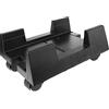BEMATIK.COM BeMatik - Supporto PC Computer con rotelle in Nero