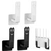 mimzemamz Porta Router da Parete, 4 Pezzi Supporti a Parete Autoadesivi per Router, Porta Modem da parete Senza Interferenze per Switch di Rete e Ciabatte Elettriche, Nero, Bianco