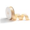 AOKSUNOVA Nastro Regalo 25 mm X 23 m, Nastro di Raso, Nastro Decorativo per Confezioni Regalo, Nastri da Matrimonio per Artigianato, Oro