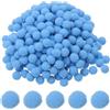 PATIKIL Pon pon da 0.4 pollici per lavoretti, 500pcs mini pon pon sfusi, palline soffici elastiche per Cappello, arte natalizia fai-da-te, azzurro cielo