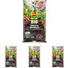 COMPO BIO Terriccio Universale, Per Piante Orticole, Aromatiche, Ornamentali e da Fiore, Consentito in Agricoltura Biologica, Sacco 2,5 L (Confezione da 4)