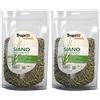 TROPIFIT NATURALS FIENO GRANULATO 600g - Alimento estruso per conigli, criceti, cincillà e altri piccoli animali (Confezione da 2)