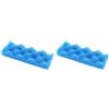 Askoll 922428 Cartuccia Spugna di Ricambio Bio Foam Max per Pratiko 400 (Confezione da 2)