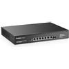 MokerLink 8 porte 10 Gigabit PoE Web Managed Switch con 10G SFP+, 7 porte PoE++ IEEE802.3af/at/bt 260W, Switch di rete gestito montabile su rack