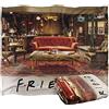 LOGOVISION Friends Central Perk Couch Coperta super morbida al tatto setoso - 152 x 127 cm