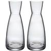 Bormioli Rocco Rocco 25070M04 Bormioli Ypsilon - Caraffa trasparente (Confezione da 2)