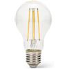 Velamp lampadina LED a filamento forma Oliva (A60) - Attacco a vite Grande (E27) - Potenza 8W Equivalenti 75W - Luminosità 1055lm - Temperatura colore 2700K (luce calda) (Confezione da 5)
