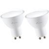 NIVIAN-Lampadina intelligente-WiFi 2,4 Ghz-Colori RGB regolabili-Presa GU10 -Consumo 4,5W, 380 lumen,2700 K (luce calda)-Compatibile con Amazon Alexa e Google Home-Controllo remoto con APP Tuya