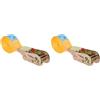 Carpoint Cinghia a nastro tensore con cricchetto 7m Orange (Confezione da 2)