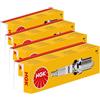NGK Spark Plug CPR8EB-9 Spine (Confezione da 4)