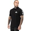 Lonsdale Setter Polo, Nero/Bianco, S Uomo
