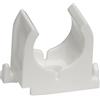SOMA Clip per tubi, 20 mm, bianco, set da 100 pezzi
