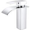 kisimixer Rubinetto Bagno Cascata Cromo