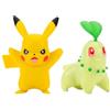 Pokémon 2in Battle Figure Double Pack - Chikorita & Pikachu Series 9