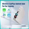 AUTOABC CarPlay wireless Android Auto per Volkswagen Touareg, display 8", specchio, riproduzione auto, limitazione AirPlay, RNS850, 2010-2018