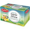 Selen Tè Verde Zenzero-Limone, 20 bustine di tè confezionate singolarmente - 36 g