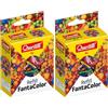 Quercetti FantaColor Refill 5, 450 Chiodini Colorati per Bambini Ø5 mm, Ideali con il Mosaico Bambini, Ricambi per Giochi Educativi e Giochi Creativi Bambino 4 anni come Fantacolor Basic e Modular