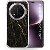Cokitec Cover rinforzata per Honor Magic 7 Lite 5G Texture Marmo Nero
