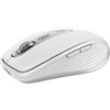 Logitech MX Anywhere 3S for Mac, mouse wireless Bluetooth compatto, tracciamento a 8000 DPI su qualsiasi superficie, clic discreti, USB-C, per MacBook Air, iMac, iPad - Grigio Pallid