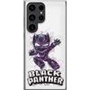 Ert Group custodia per cellulare per Samsung S23 ULTRA originale e con licenza ufficiale Marvel, modello Black Panther 017 adattato in modo ottimale alla forma dello smartphone, custodia in TPU