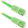Cablematic BeMatik - Cavo in fibra ottica di 15 m SC/APC SC/APC Simplex monomodale 9/125 OS2