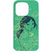 Disney Princess Mulan e Mushu Verde Custodia per iPhone 15 Pro