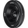 7artisans Obiettivo F6.3 ultrasottile APS-C Prime da 18 mm compatto per fotocamere mirrorless MFT M4/3 Panasonic GF1-9 GH1-5