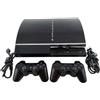 Sony PlayStation 3 Fat | 40 GB | 2 Controller | nero