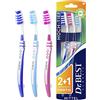 Dr.BEST Spazzolino da denti ad alta profondità, medio, confezione risparmio (2 + 1 pezzo). Le file di setole più corte puliscono la superficie dei denti, che sono più lunghe appositamente progettate