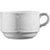 KUTAHYA SERAMIK Classico bianco tazza tè cl 20 impilabile (minimo 6 pezzi)