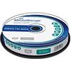 MediaRange MR466 Confezione Dvd+R, Argento