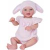 BABESIDE Bambole Rinato Realistiche da 17 Pollici Bambola Neonata Realistica con Occhi Aperti e Sorriso Dolce Corpo Interamente in Vinile con Accessori per Bambini dai 3 Anni in su
