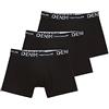 TOM TAILOR Denim 1038850, Boxer a Pantaloncino Uomo, 29999 - Black,