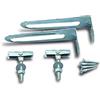 Anzapack 802041J - Set di staffe per fissaggio del lavabo
