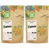 Wholefood Earth Grano bulgaro/bulgur terrestre intero, senza OGM, naturale, vegano, senza latticini, senza zucchero aggiunto, 1 kg (Confezione da 2)