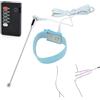 Kutocesy Bdsm Electro Uretrale Dilatatori Uomini in Acciaio Inox Pene Plug Con Cockring Stimolazione Uretrale Electroshock Shock Giocattolo Del Sesso (7mm,1)