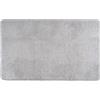 fluffy® Tappeto da bagno in ciniglia con fondo antiscivolo (50 x 80 cm, Grigio)