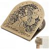CRASPIRE Clip In Metallo per Diario di Fate Angeliche Vintage per Viaggiatori Quaderno Raccoglitore di Banconote Lega Bronzo Antico Decorativo per Viaggiatori TN Arte Lettura Decorazione