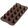silikomart | SCG20 Stampo in Silicone per Cioccolatini CONO | Confezione da 1 Stampo per Dolci, Antiaderente, Ø 26 h 28 mm, Easy Choc, Made in Italy
