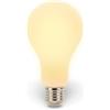 Velamp lampadina LED a filamento diffusore Opal - Forma a Goccia (A75) - Attacco a vite grande (E27) - Potenza 16W Equivalenti 142W - Luminosità 2300lm - Temperatura colore 3000K (luce calda)