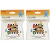 Asmodee Arcane Tinmen AT-10409-100 bustine Board Game - Original Square (70x70) (Confezione da 2)