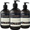 Baylis & Harding GRHWLG Goodness Lemongrass & Ginger, Lavaggio A Mano, 500 Ml, Confezione da 3 Vegan Friendly