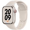 DONEGANI C1A per Cinturino Apple Watch 40mm 44 mm 46mm 42mm 45mm 41mm 38mm 49mm Se Ultra 2 Serie 10 9 8 7 6 5 4 3 Band Bracciale Sport Silicone, Luce stellare