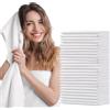 Luriseminger 50pcs Asciugamani Usa e Getta 40 x 80cm, 70g/㎡ Asciugamano Monouso Asciugamani Tessuto non Tessuto Usa Getta Adatto per Parrucchiere Massaggi Cosmetologia e Pulizia