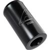AutoSiliconeHoses.com Tappo di chiusura rotondo in silicone nero da 10 mm ad alta temperatura con guarnizione in gomma