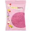 Honeyberry Zuccherini Decorativi per Dolci Naturali e Commestibili 55g - Codette di Zucchero Colorate per Decorare Torte, Cupcakes, Biscotti, Gelati, Dessert e Come Toppers per Glasse (Vermicelli Rosa)