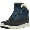 Geox J FLEXYPER BOY B ABX - Stivaletto, DENIM/BLACK,
